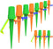 Automatic Plant Watering Device, Self Watering Spike Vacation Plants Drip Irrigation System 12 Pieces, with Anti-tilt Bracket Slow Release Control...