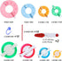Pom Pom Maker,30pcs Pom Pom Makers kit Includes 8 PCS Pom Pom Maker+2pcs Scissors+10pcs Plastic Needles+10pcs kntting Stitch Markers for DIY Wool ...