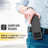 for Apple iPhone 15 Pro Max Case with Belt Clip Holster, Kickstand Slim Cover Phone Case for iPhone 15 Pro Max - Black......