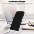 Wireless Charging Stand, Smart Phones Certified 15W Fast Wireless Charger for iOS 13, for iOS 12, for Samsung S22 S21 S20 S10 S9 S8 Note 20 (White...
