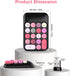 PINKCAT Wireless Number Pad, Cute 18 Keys Numeric Keypad with 2.4G Mini USB Receiver, Portable Silent Number Numpad Financial Accounting for Lapto...