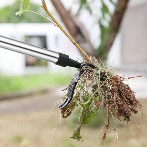 Stand Up Weed Puller Tool with Long Handle for Garden Lawn,Weed Picker with Long Handle Up to 39inch Weed Remover Tool Without Bending or Kneeling...