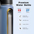 koodee Water Bottle with Straw-12 oz Stainless Steel Double Wall Vacuum Insulated Water Bottle for School, BPA Free (Royal Blue)...