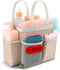 Handy Laundry Mesh Shower Caddy Bag - Collapsible, Portable Bathroom Organizer for Travel, Gym, and Dorm Use - Easily Carry & Organize College Dor...