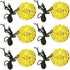 6PCS Pirate Necklace Skull Necklace Toy Funny Hanging Tag Necklace for Child Kids Early Educational Toy Party Favors...