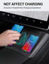 BASENOR 2024 Newest Tesla Model 3 Highland Center Console Wireless Charger Mat Silicone Cover Wireless Charging Phone Pad for Tesla Interior Acces...