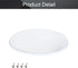 Fielect 8" Speaker Grill Cover White Speaker Grill Mesh Round SubWoofer Grille Car Speaker Grill Cover Guard Protector Replacement...