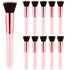 10 Pcs Flat Top Foundation Brush Bachelorette Party Favors Foundation Brush Dense Makeup Artist Brush for Liquid, Cream, Flawless Face Blush Brush...