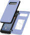 GOOSPERY Galaxy S10 Wallet Case with Card Holder, Protective Dual Layer Bumper Phone Case (Lilac Purple)...