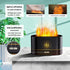 Flame Diffuser for Home, Mist Humidifier Aromatherapy Diffuser for Essential Oil, Waterless Auto-Off Protection for Spa Home Yoga Office Gifts for...