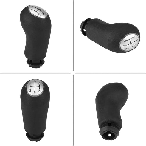 Acouto Car Auto 5 Speed Gear Shift Knob Head Manual Shifter Stick Knob for Clio III Megane II Scenic II...