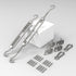 Sun Shade Sail Hardware Kit 6 Inches for Rectangle Sun Shade Sails Canopy Stainless Steel Hardware Heavy Duty Accessories...