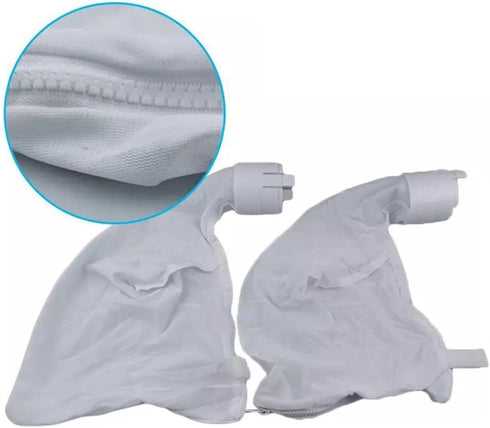 2-Pack Zipper Filter Bag Suitable for Polaris 360 and 380 Pool Cleaning Agents - Universal Filter Bag for Polaris Replacement Parts...