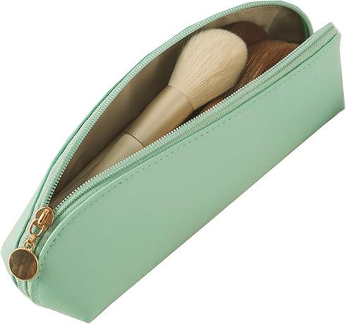 Travel Makeup Bag,Pu Leather Cosmetic Bags for Women,Large Makeup Case Zipper Pouch Waterproof Makeup Storage Organizer Toiletry Bag With Handle a...