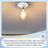 4 Pcs 660w 250v Medium Base E26 Lampholder 1-piece Keyless Top Lamp Holder Ceiling Light Sockets White Phenolic Bulb Socket Incandescent Fluoresce...