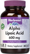 BlueBonnet Alpha Lipoic Acid 600mg - Powerful Antioxidant Nerve Support Supplement for Women & Men - Non-GMO, Vegan, Kosher - Gluten-Free, Soy-Fre...