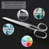 Newness Fabric Scissors, Heavy Duty All Metal Stainless Steel Craft Scissors, Multi-Purpose Professional Sharp Shears for Tailor Dressmaker Craft ...