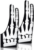 2 Pieces Skeleton Artist Glove for Drawing Tablet Glove for Graphics with 2 Finger Digital Tablet Drawing Glove Palm Rejection Glove for Pad Paint...