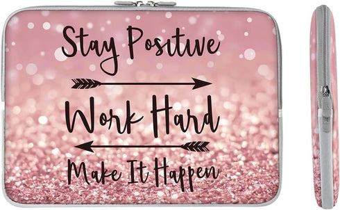iCasso 13-13.3 inch Laptop Sleeve Bag, Waterproof Shock Resistant Neoprene Notebook Protective Bag Carrying Case Compatible MacBook Pro/MacBook Ai...