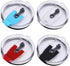 30oz Tumbler Lids Cover Replacement 4 Pack Spill proof Splash Resistant Travel Mug Lid Fits for 30oz YETI Rambler...