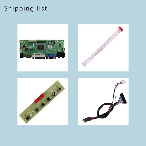 LVDs Controller Board 40pin for 17.3" 14" 1600x900 LP173WD1 N173FGE-L23 B173RW01 LTN173KT01 LTN173KT02 B140RTN02 N140O6 B140RW02 N140FGE-L31 WLED ...