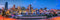 PHOTOSBYJON Baltimore Inner Harbor Skyline UNFRAMED Photo Print Three Styles 11.75 inches x 36 inches Photographic Panorama Poster Picture Standar...