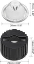 uxcell 10 pcs Led Lens 5 Degree with Black Holder for 1W 3W High Power LED Light...