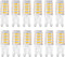 G9 LED Light Bulbs, 5W(40W Halogen Equivalent), 100V-240V, 430LM, Warm White 3000K, G9 Base Non-Dimmable Light Bulbs for Home Lighting,12-Pack...