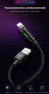 mcdodo Power Off/On Smart LED Auto Disconnect and Auto Recharge Nylon Braided Sync Charge USB Data 6FT/1.8M Cable Compatible New Phone List Below ...