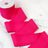 Creative Ideas GRO3000-175 , 3" Inch Solid Grosgrain Ribbon, 25 Yards, Hot Pink, 25 yd...