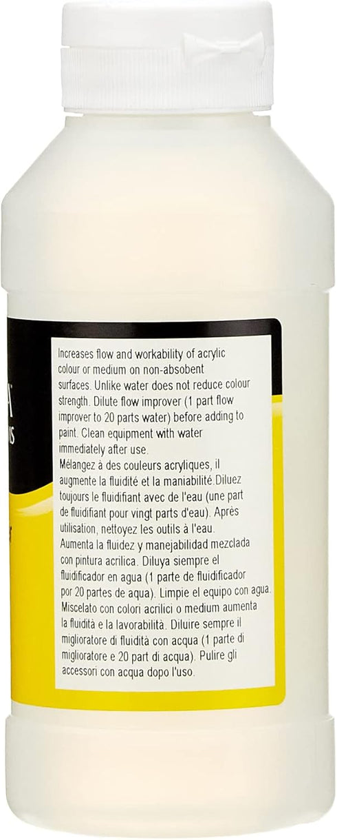 Winsor & Newton Galeria Acrylic Flow Improver, 8.4-oz (250ml) Jar...