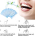 100Pcs Finger Teeth Wipes, Dental Floss Wipe Cloth Tooth Cleaning Tool for Oral Deep Cleaning Teeth Whitener Strips Dental Finger Toothbrush Oral ...
