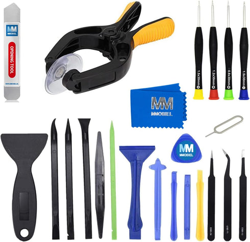 MMOBIEL 24 in 1 Professional Opening Plier Toolkit Screwdriver Repair Set Spudger compatible with Smartphones Tablets......