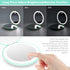 wobsion 10X Magnifying Tabletop Mirror, 4 Inch Round, Glass, ABS...