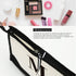 Monogrammed for Women Initial bridesmaid gifts, Personalized monogram Monogram Cosmetic Bag,Travel Makeup Bag Suitable for Wedding weekend Beach G...