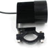 LEORX 12V-85V 20W Motorcycle E-bike LED Headlight Lamp Car Accessories (Black)...