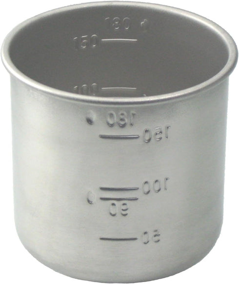 Daiso Japanese Rice Measuring Cup(180cc = 1 Gou Cup) Stainless Steel...