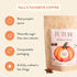TUTURU Pumpkin Spice Ground Coffee | Real Pumpkin Spices | Medium Roast, Organic Coffee | Smooth Low-Acid | Perfect for Drip, Pour Over or Cold Br...