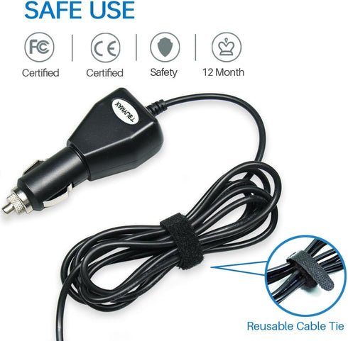 TB Tbuymax Car Vehicle Lighter Adapter for 12 Volt Medela Pump-in-Style Breast Pump, Freestyle and Lactina Breastpumps - Replacement Power Adapter...
