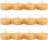 12pcs Natural Beeswax Tealight Candles Handmade Decorative Unscented Pure Beeswax Tea Lights? Perfect for Birthday Party,Wedding, Spa, Home Decor...