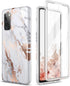 SURITCH Phone Case for Samsung Galaxy S20 FE, Front Cover Built-in Screen Protector Full-Body Protection Shockproof Rugged Silicone TPU Bumper Pro...