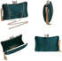 Tanpell Women's Evening Clutch Bags Silk Satin Party Handbags Bridal Wedding Purses with Tassel Pendant...