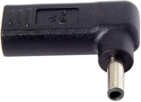 cablecc USB 3.1 Type C USB-C to DC 4.5x3.0mm Adapter PD Emulator Trigger 90 Degree Angled...