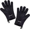 Silicone Cooking Gloves,Oven Mitts for Grilling,BBQ Mitt, Kitchen - Safe Handling of Pots and Pans, Extreme Heat Resistant BBQ, Internal Protectiv...