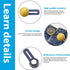 12Pcs Button Extenders for Women and Men's Pants,Skirts Etc Pants Button Extender,Extension Waist 1/1.4 Inche...