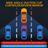 9.8'' Car Rear View Mirror with Suction Cup, Anti Glare Adjustable Auto Interior Rearview Mirror, HD Thickened Vehicle Inside Mirror Reduce Blind ...
