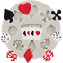 Poker Silicone Molds 3D Casino Themed Chocolate Molds Mini Heart Molds For Cake Decorating Cupcake Topper Candy Gum Paste Polymer Clay Set Of 1...