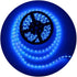 ALITOVE 16.4ft 5050 Blue LED Flexible Strip Ribbon Light Black PCB DC 12V 5M 300 LEDs Waterproof IP65 for Home Garden Commercial Area Lighting, Wi...