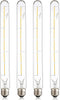 Leools Vintage LED Filament Bulb T300, 6W Dimmable T10 Edison Light Bulb Long Tubular Antique LED Light,E26 Base,Clear Glass,Warm White,2700K, 600...