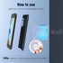 Nillkin Universal Magnet Sticker Stand for All Smartphones & iPhone Series, Strong Magnetic Stickers Compatible with MagSafe Accessories and Qi Wi...